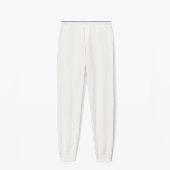 Alexander Wang Other - Unisex Alexander Wang Bodywear Joggers in White; Size: M